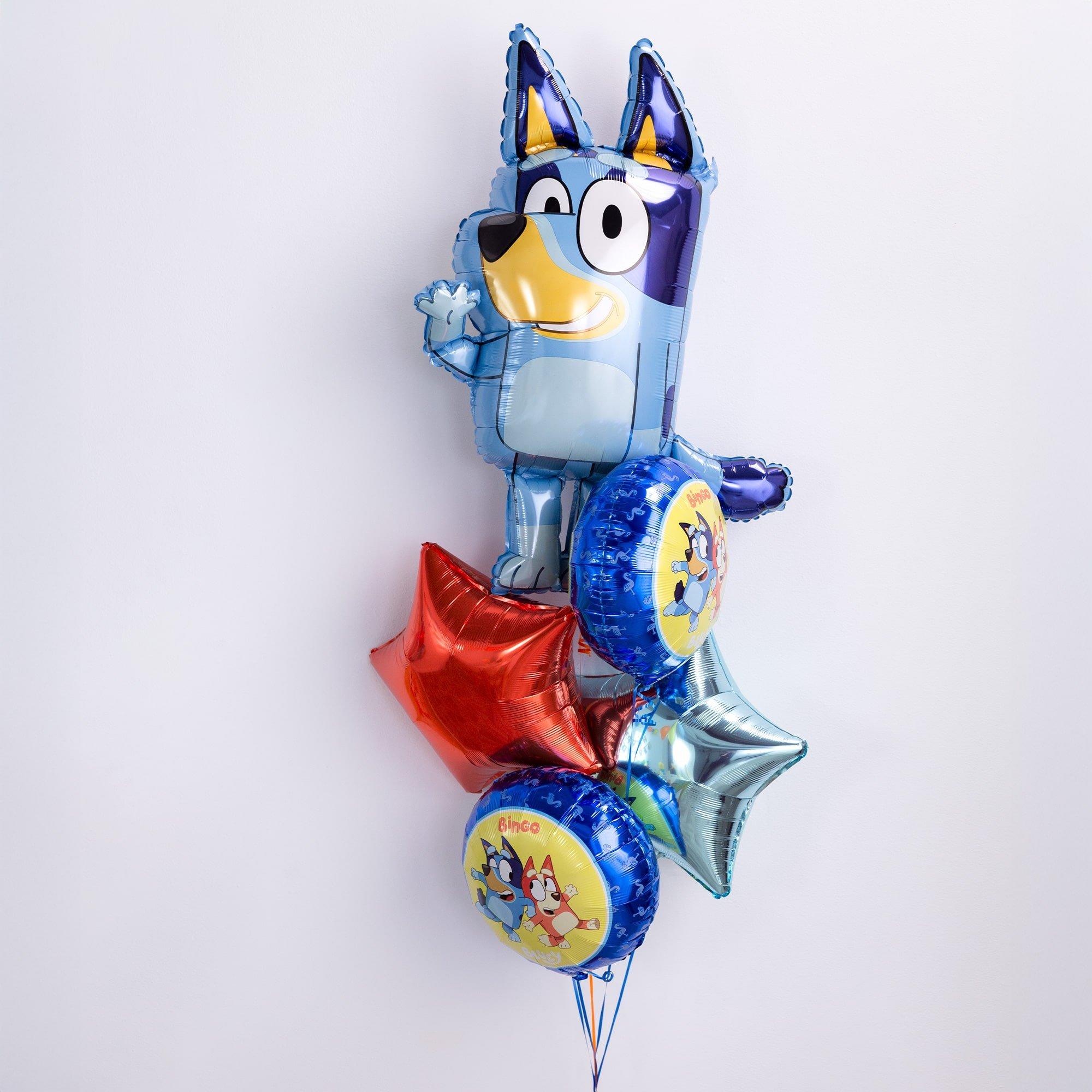 Bluey Foil Balloon Bouquet, 5pc